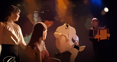 Oh Tip Top, revue-theatershow in het nagebouwde Tip Top-theater in Amsterdam